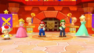 Mario Party: The Top 100 - Minigame Match - Peach vs Mario vs Luigi vs Rosalina