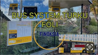 Bus System Turku Finland FÖLI#finlandbus