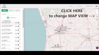 Signature GPS Tracking - Tutorial: Login & Change Maps.