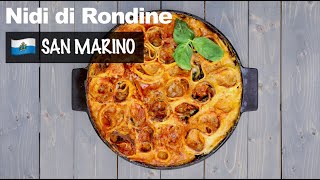 How to make Nidi di Rondine | San Marino | 1-min Recipe Video #shorts