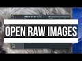 How to Open Raw Images on Mac & Convert without additional software or websites