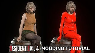 Modding Tutorial - Resident Evil RE4 : Character Models / Textures