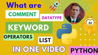Python Tutorial PART 2 Course Comments, Keywords, DataTypes, List and List Method Full Explanation