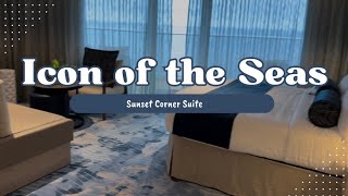 Icon of the Seas | Sunset Corner Suite | Room 10752