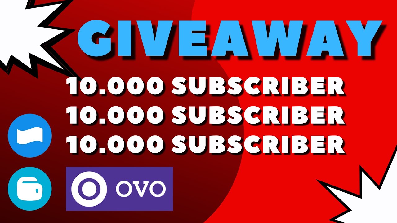 Giveaway Special 10 000 Subscriber Youtube