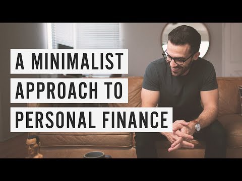 A minimalist approach to personal finance