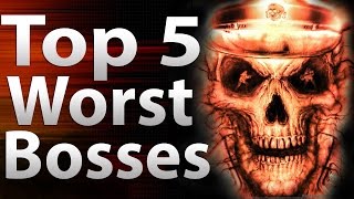 TOP 5 Worst Bosses in 'Call of Duty Zombies' - Black Ops 2 Zombies, Black Ops & World at War