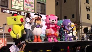 ご当地キャラ博in彦根2015　北海道キャラステージ