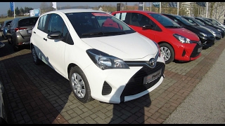 TOYOTA YARIS  XP13 3RD GENERATION FACELIFT WHITE COLOUR WALKAROUND