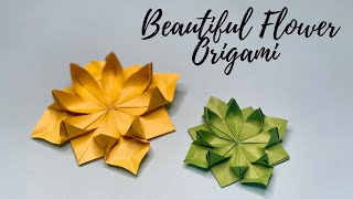 Beautiful Flower Origami | Paper Flower Tutorial
