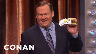 Andy Richter Rips Through Space & Time For A Subway Sandwich | CONAN on TBS