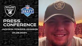 Jackson Powers-Johnson: ‘This Is Just a Wrap-Around  Circle Moment’ | 2024 NFL D