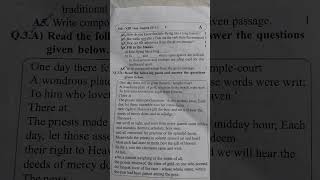 Class 8 English Sample Paper 2025 Class 8 English Final Paper 2025