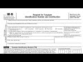 IRS W9 FORM STEP-BY-STEP TUTORIAL: How To Fill Out W9 Tax