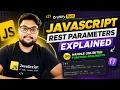 JavaScript Rest Parameters Explained | Handle Unlimited Function Arguments