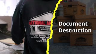 National Archives Inc. - Document Destruction
