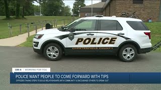 Officers building connections in Chesterfield to bring in more tips: 'Always act on your gut'
