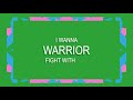 aluna warrior ft. sg lewis lyrics lyric video