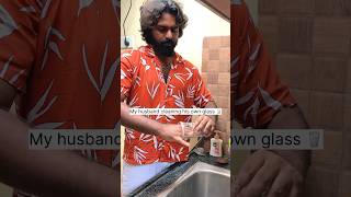 Husband Cleaning vs Me 🥹😅😅😅 | Gowti Sowbi ❤️❤️ #shorts #ashortaday #coupleshorts #tamilshorts