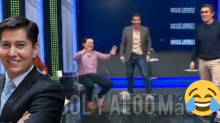 Tremendo  blooper de periodista tito Puchetti en vivo por imitar jugador de Medellin