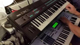 Laserdance - Tip to Destroy LIVE COVER Yamaha Motif ES \u0026 DX7