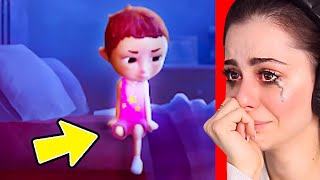 Reacting to the SADDEST Animations - TRY NOT TO CRY CHALLENGE