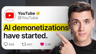 WARNING: This YouTube AI Demonetization Wave is HUGE