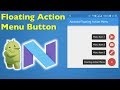 20 Android Material Design- Android Floating Action Button Menu 1/2