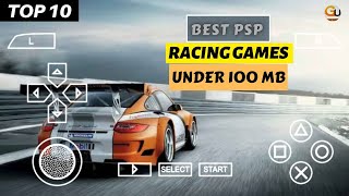 Top 10 PSP Racing Games Under 100 MB | Best PPSSPP Racing Games 2022