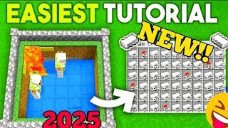 Easy and Simple Iron Farm for Minecraft 2025 || simple and fast iron farm 1.21+