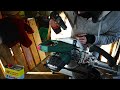 les abonnés financent une scie à onglet pour fabriquer des nichoirs metabo kgs 254m unboxing