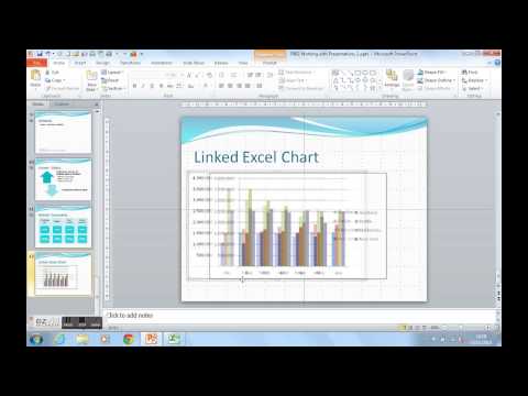 How To Link An Excel Chart Into A PowerPoint Presentation How To Link An Excel Chart Into A PowerPoint Presentation