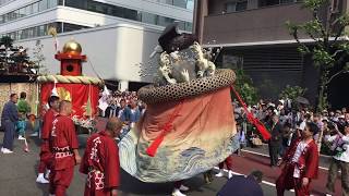 【長崎くんち2016/10/7】傘鉾パレード。Japanese festival(Nagasaki-Kunchi2016 in Nagasaki)