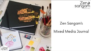 Zen Sangam's Mixed Media Sketchbook