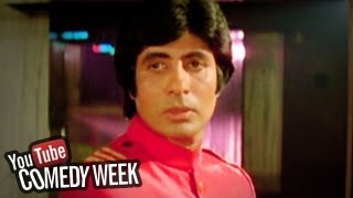 Daddu irritates Amitabh Bachchan  - Namak Halal - Comedy Week Exclusive