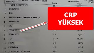 CRP YÜKSEKLİĞİ NEDEN OLUR? hs-CRP ile CRP FARKI NEDİR?