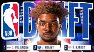 NBA 2K25 MyCAREER - FREDDY BANKS NBA DRAFT! (How To Set Up OFFLINE MyCAREER)