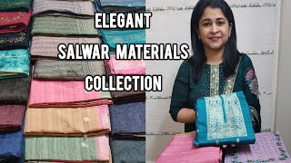 BANARASI SILK | SEMI TUSSAR SILK | HAKOBA COTTON SALWAR MATERIALS | HAND WORK | WhatsApp 9980215090