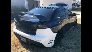 VARIS V2 REAR BUMPER - Slow EvoX Project Ep.3