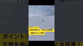 下手な時の動画から学ぶカービングのコツ