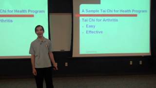 Dr Paul Lam | Presentation | Tai Chi for Health Program