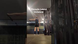 Elevação Lateral Unilateral #elevacaounilateral #ombros #treinodeombro #basicfit #aestheticboy #gym