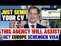 No More Delay: Free European Work Visa Sponsorship for Everyone: Just Send Your CV!