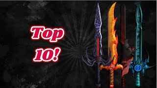 Top 10 Exotic Knives Pets Roblox Assassin - top 10 exotic knives pets roblox assassin