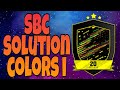 SBC SOLUTION COLORS 1 / PACYBITS 20