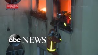 Paris apartment fire kills 8, injures dozens