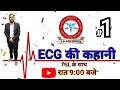 ECG Part - 1  TSL - DELHI    TARUN SAINI LECTURES   Depolarization Repolarization