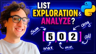 How to Explore & Analyze Lists in Python | #Python Course 26