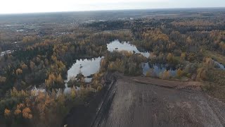 Началась рекультивация старой городской свалки.