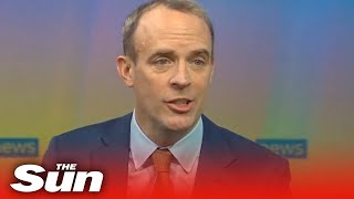 Omicron: Dominic Raab says 250 people hospitalised in live TV gaffe